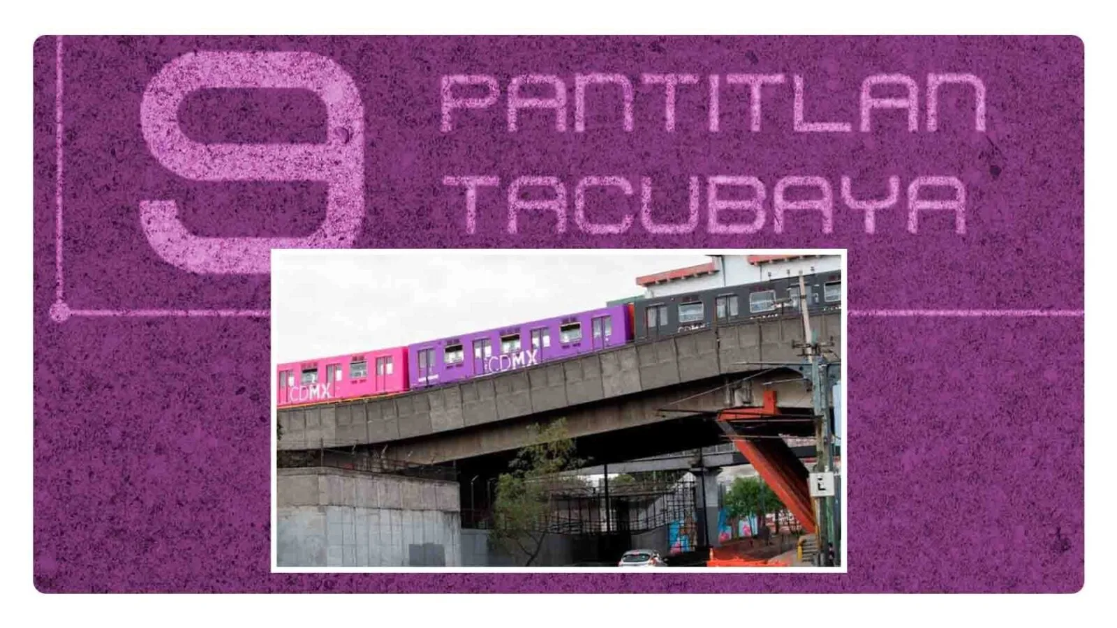 ¿Cuáles estaciones de la Línea 9 cerrarán por renivelación?