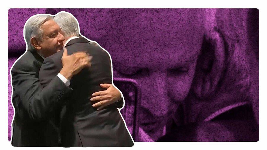 AMLO fue al último informe de gobierno de Alfredo del Mazo