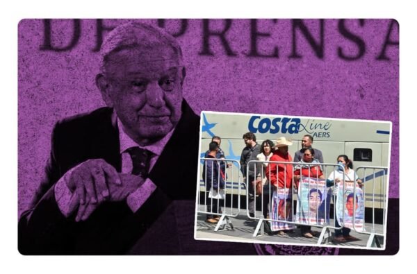 AMLO se reune con padres de Ayotzinapa