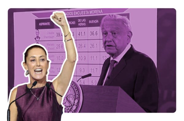 Claudia Sheinbum gana encuesta de Morena