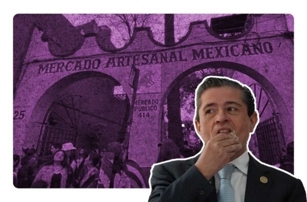 Artesanos acusan instalación de puestos ilegales en Mercado Artsanal en Coyoacán