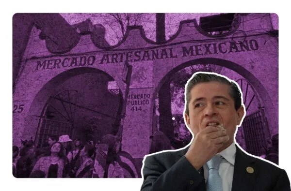 Artesanos acusan instalación de puestos ilegales en Mercado Artsanal en Coyoacán