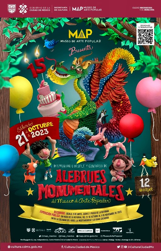 ¿Cuándo es el desfile de alebrijes 2023?