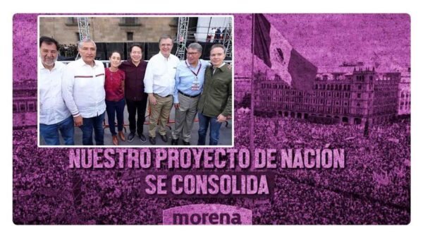 Realizan conteo de encuestas de Morena en el WTC