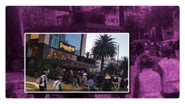 Agreden a Sonora Grill en Paseo de la Reforma