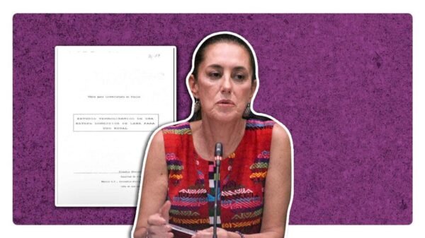 Claudia Sheinbaum responde a acusaciones sobre el plagio de su tesis