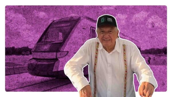 AMLO se sube al Tren Maya