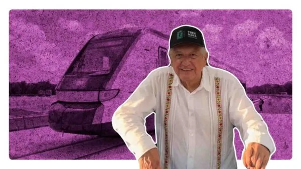 AMLO se sube al Tren Maya