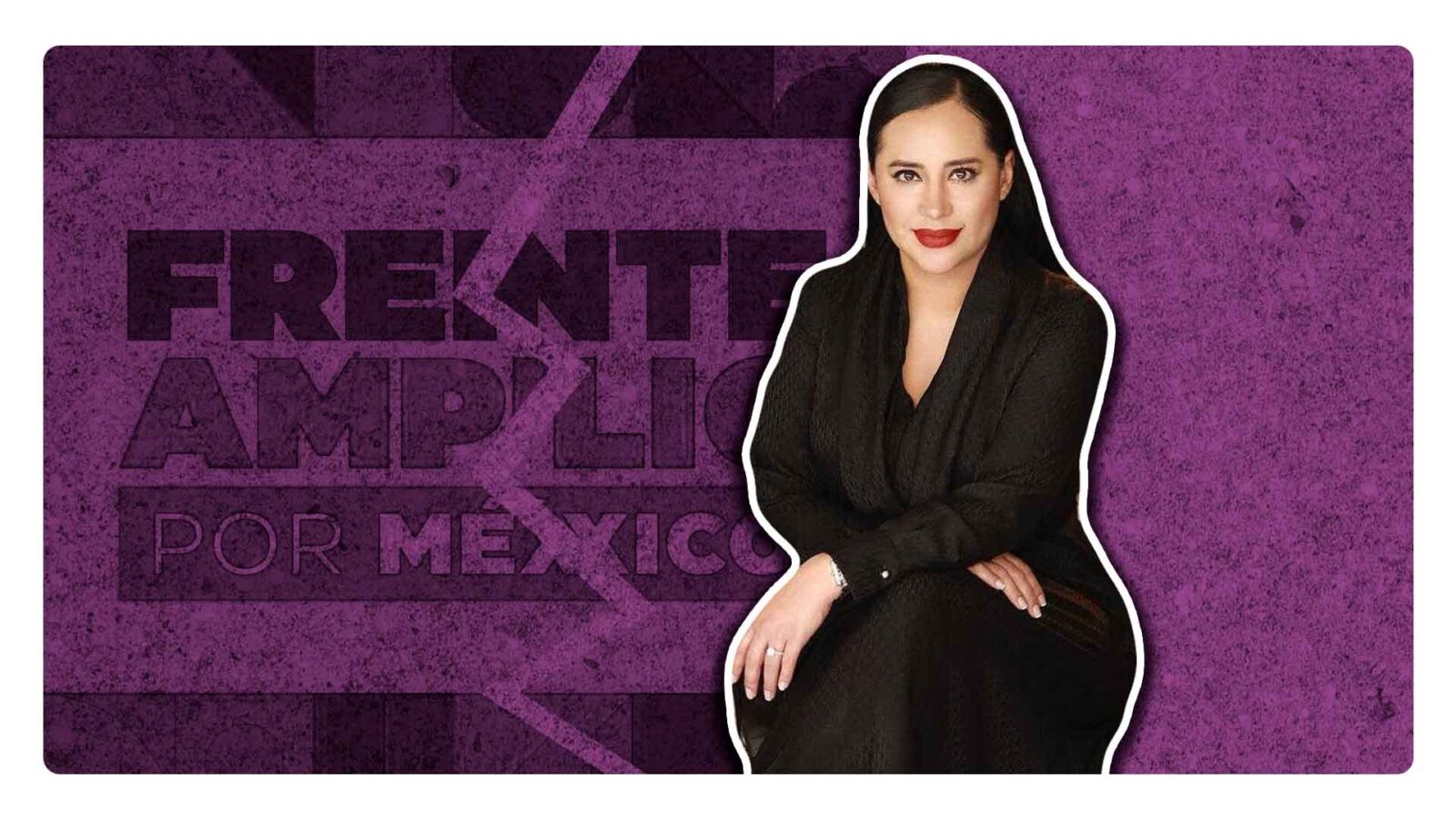 Frente Amplio por México quier dejar fuera del proceso electoral de CDMX a Sandra Cuevas