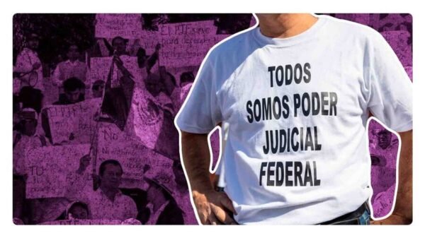 Por dónde pasará la marcha de hoy del poder judicial en la cdmx