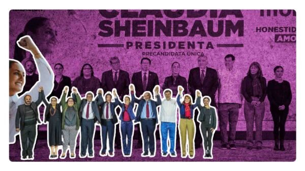 Claudia Sheinbaum prsenta a su quipo de precampaña