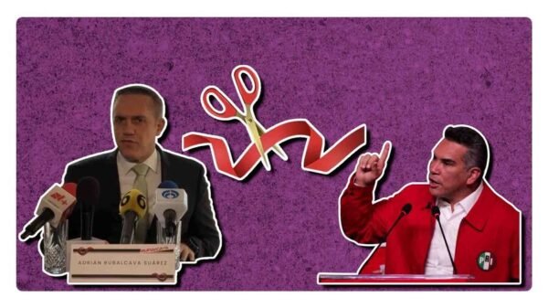 conferencia de prensa de adrian rubalcava donde comunica su renuncia al pri