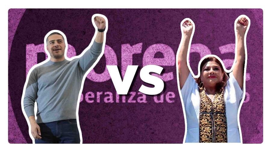 Candidatos de Morena: harfuch y clara brugada