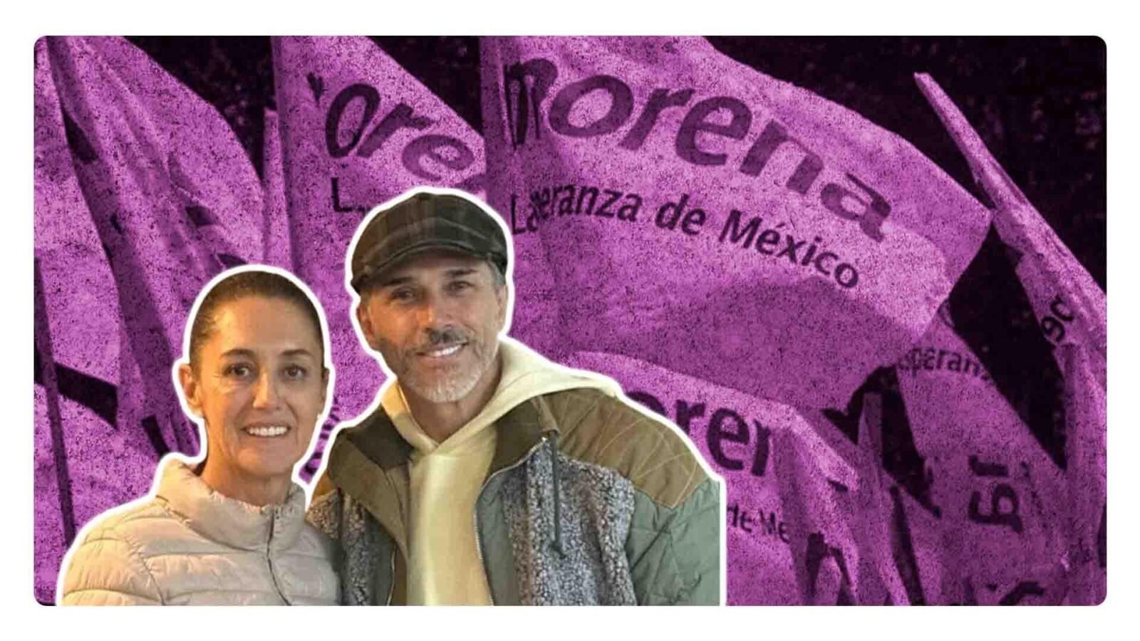 Sergio Mayer y Claudia Sheinbaum