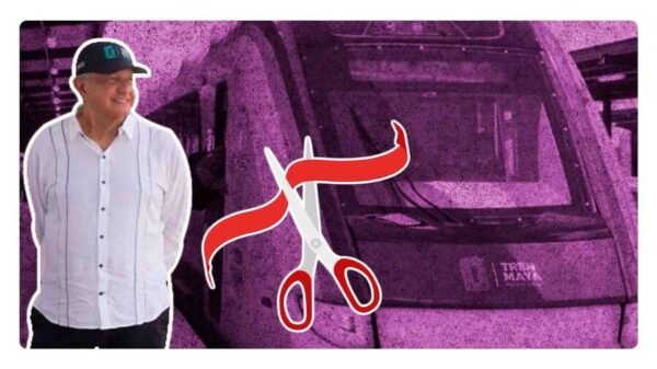 AMLO inaugura la primera parte del tren maya