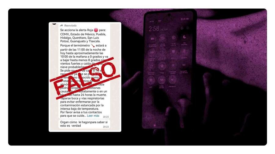 Estafa en Whats app cristalización térmica