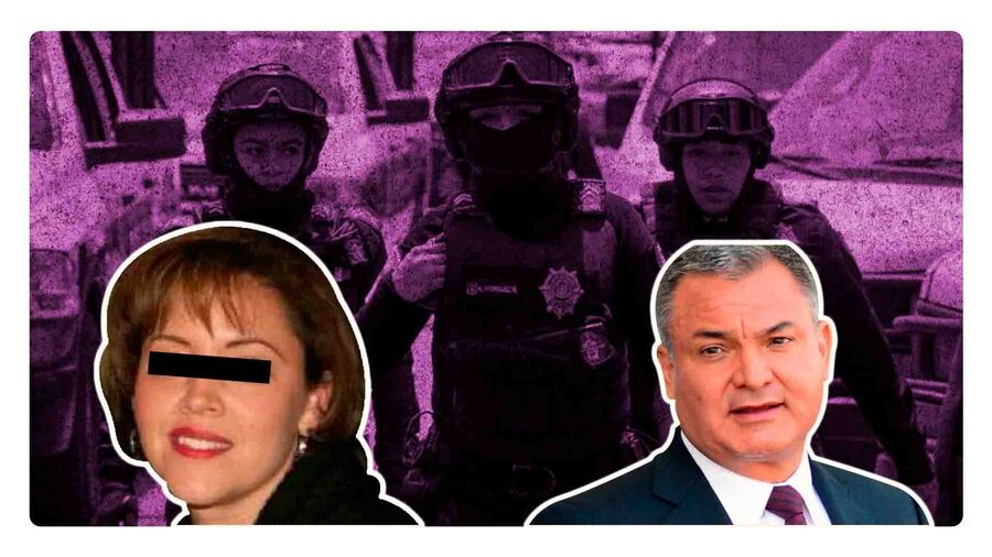 Detienen a hermana de exsecretario de Seguridad García Luna en el centro de México