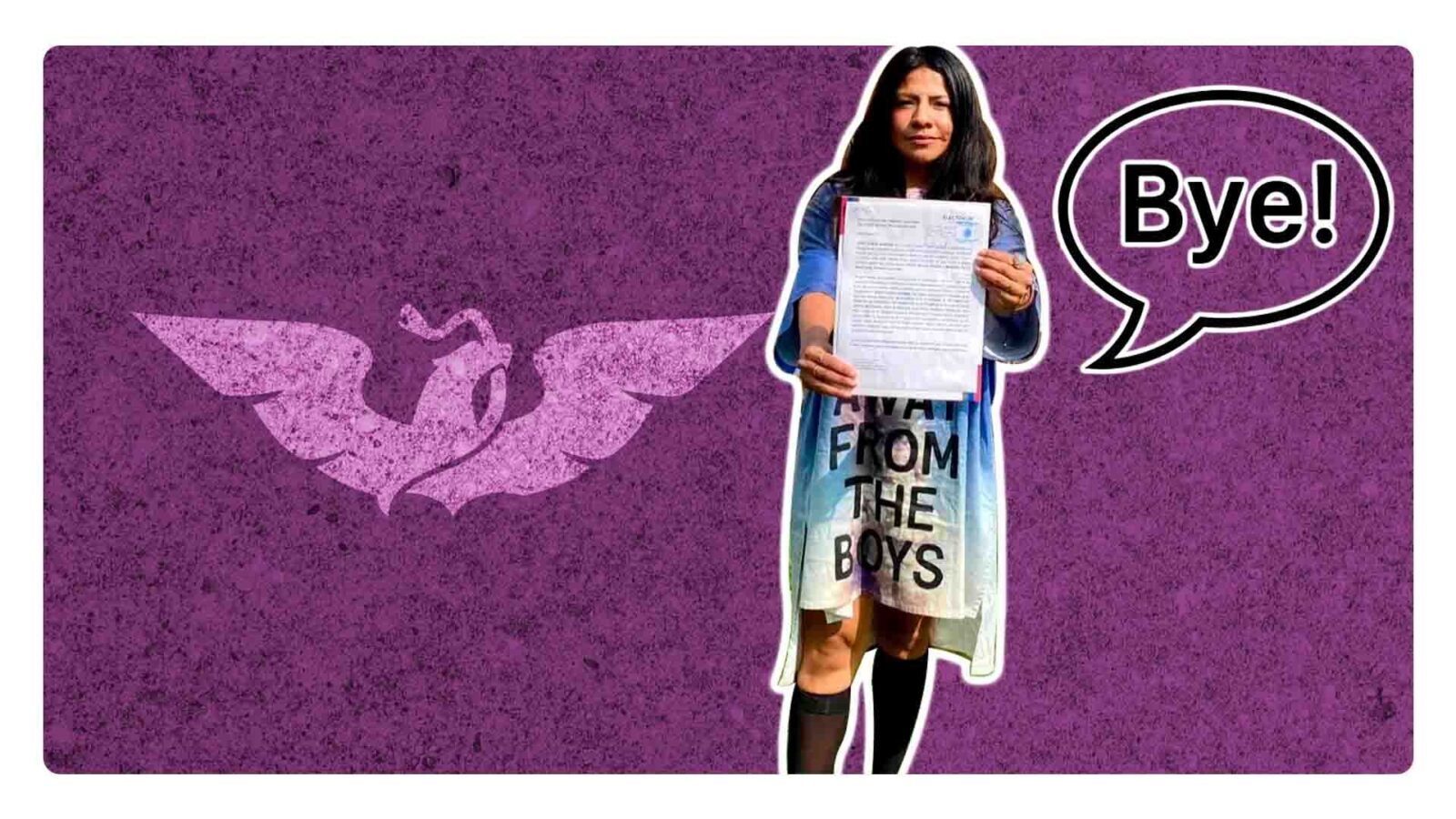 Indira renuncia a movimiento ciudadano