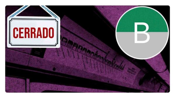 Linea B del metro cerrara en 2024
