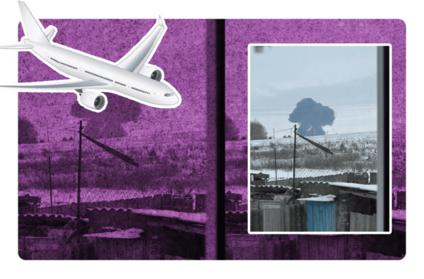 choca avión mulitar en rusia y mueren 45 prisioneros ucranianos