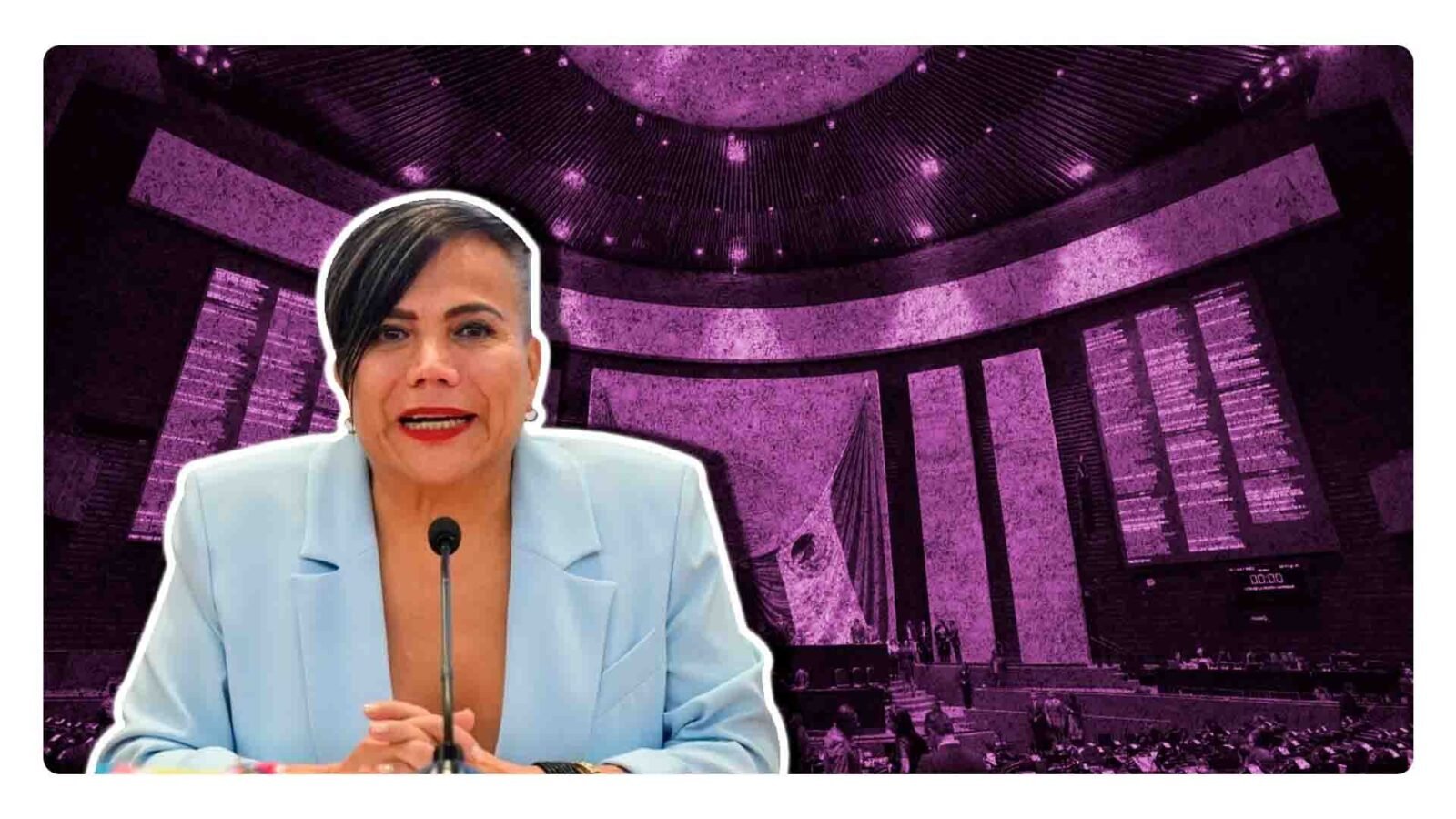 Salma Luévano, la primer diputada trans en México
