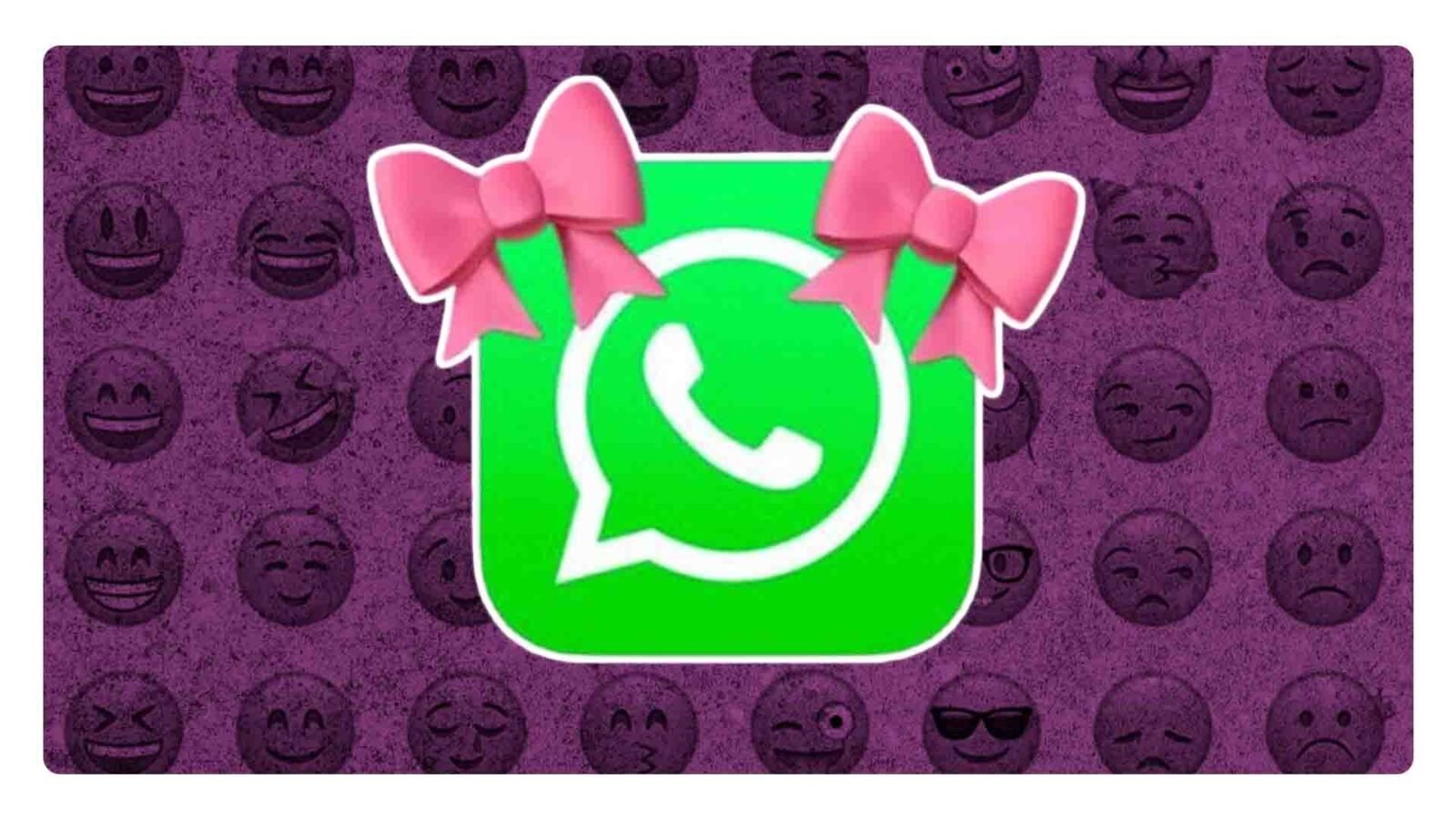 ¿Cómo hacer emojis coquette en whats app?