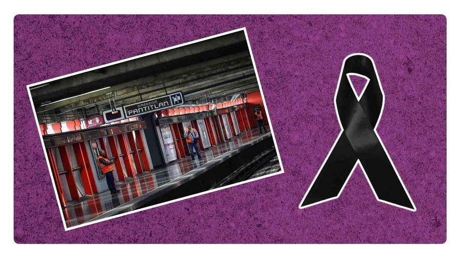 encuentran un hombre muerto en el metro pantitlan