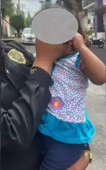 Abandonan a niña en la alcaldía alvaro obregon