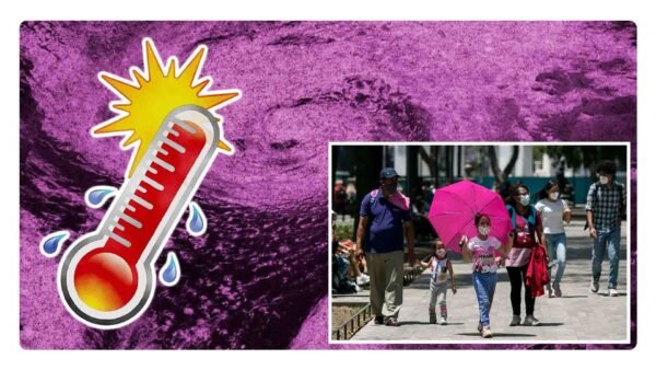 anticiclón y altas temperaturas