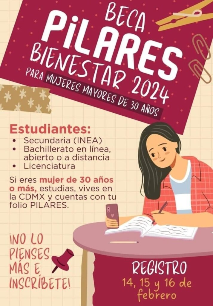 cómo obtener la beca que da pilares 2024