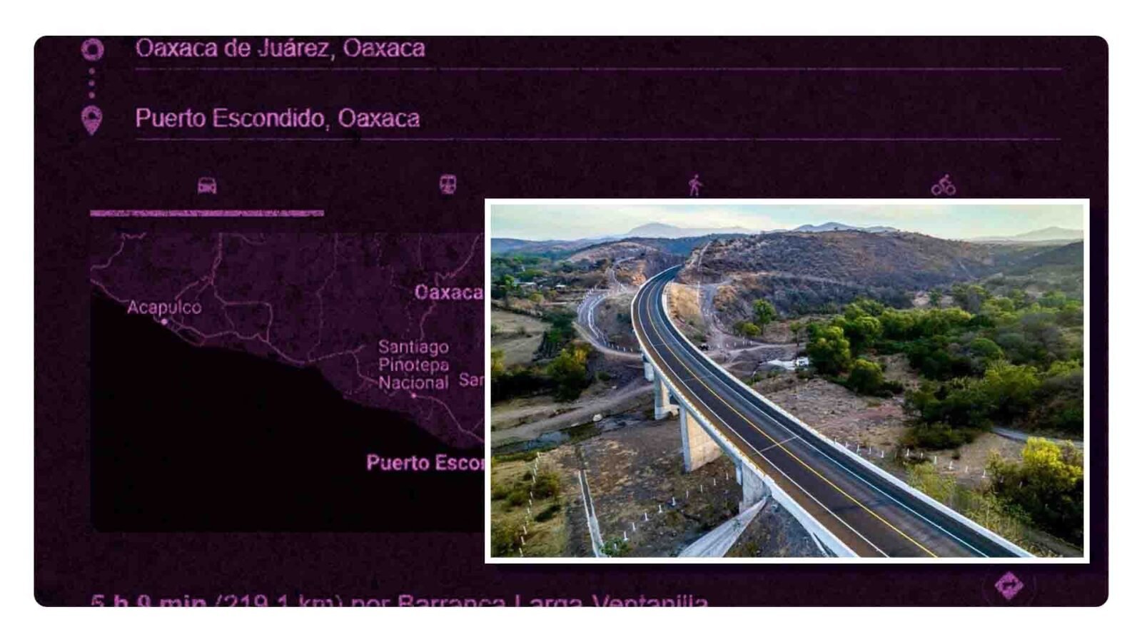 Se inaugura carretera Oaxaca-Puerto Escondido