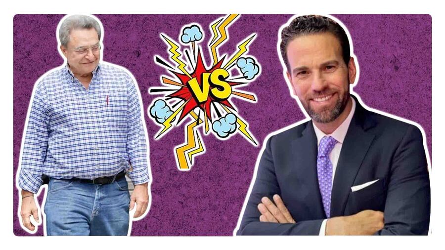 careo entre loret de mola y pío lopez obrador