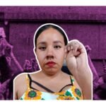 majo robles hace señal de auxilio en transmision en facebook
