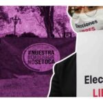 asistentes a la marcha por la democracia 2024