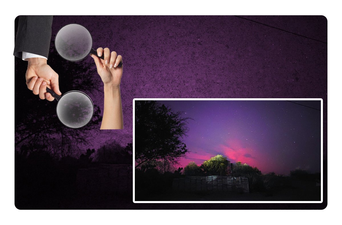 donde hay auroras boreales en méxico