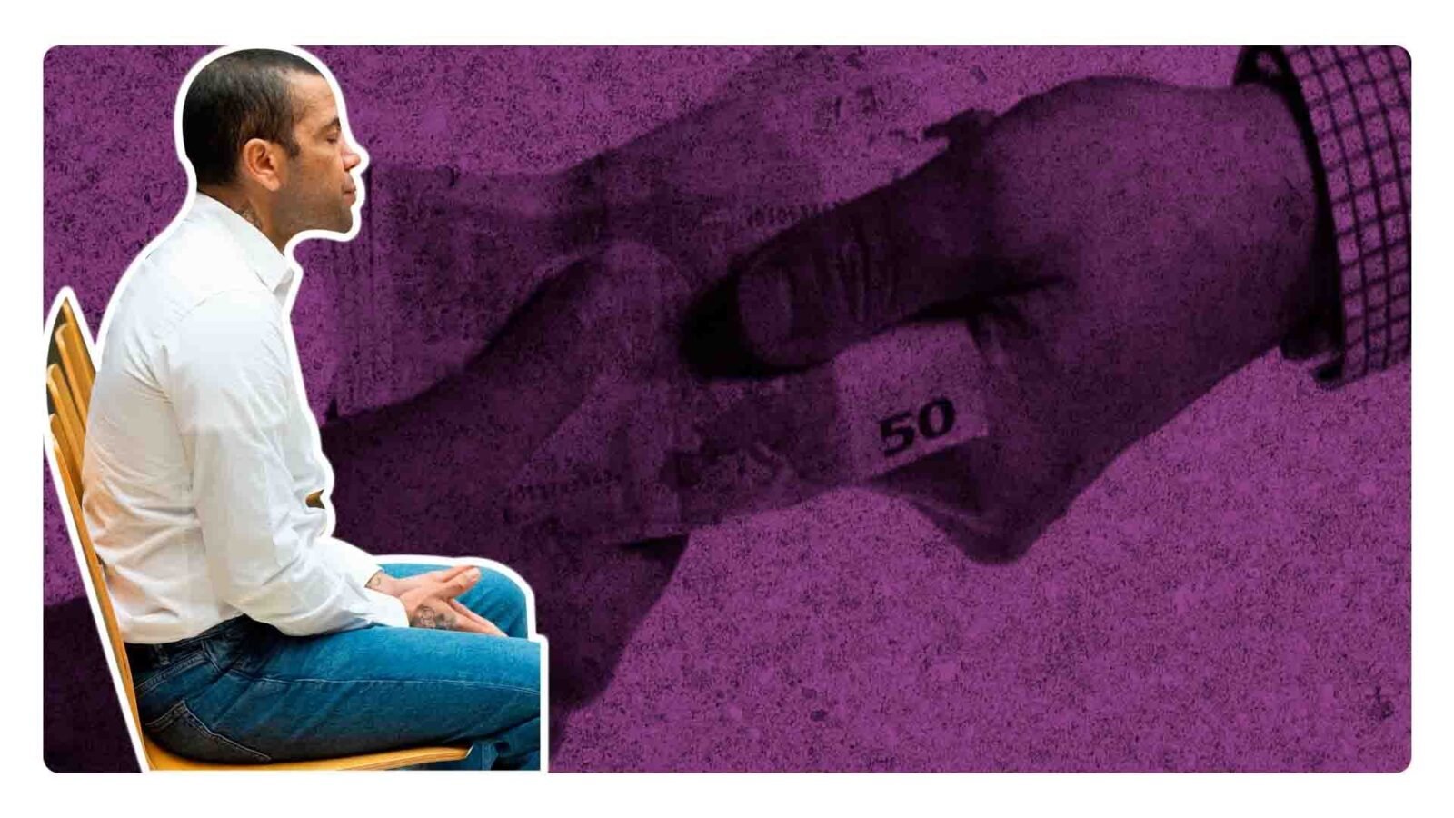 El fultbolista Dani Alves es liberado tras ser declarado culpable por una fianza