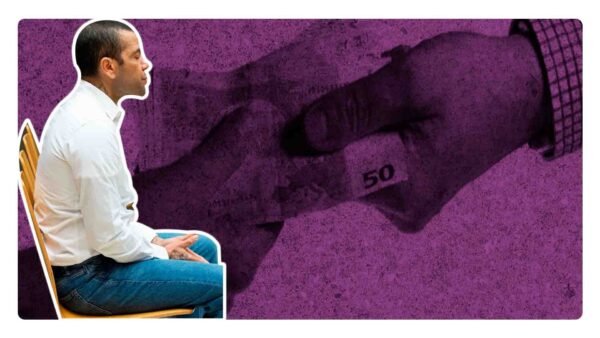 El fultbolista Dani Alves es liberado tras ser declarado culpable por una fianza