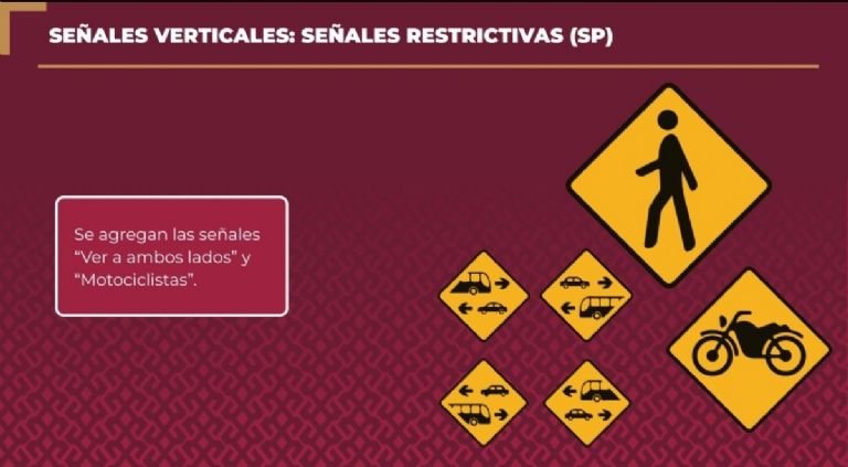 nuevos señalamientos viales, ¿cuales son?