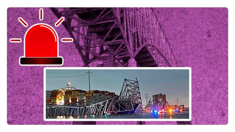 cae puente de baltymore en maryland