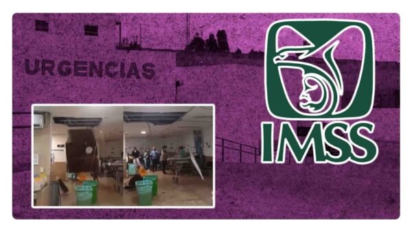 un techo se desplomó en la clinica del imss en cancun