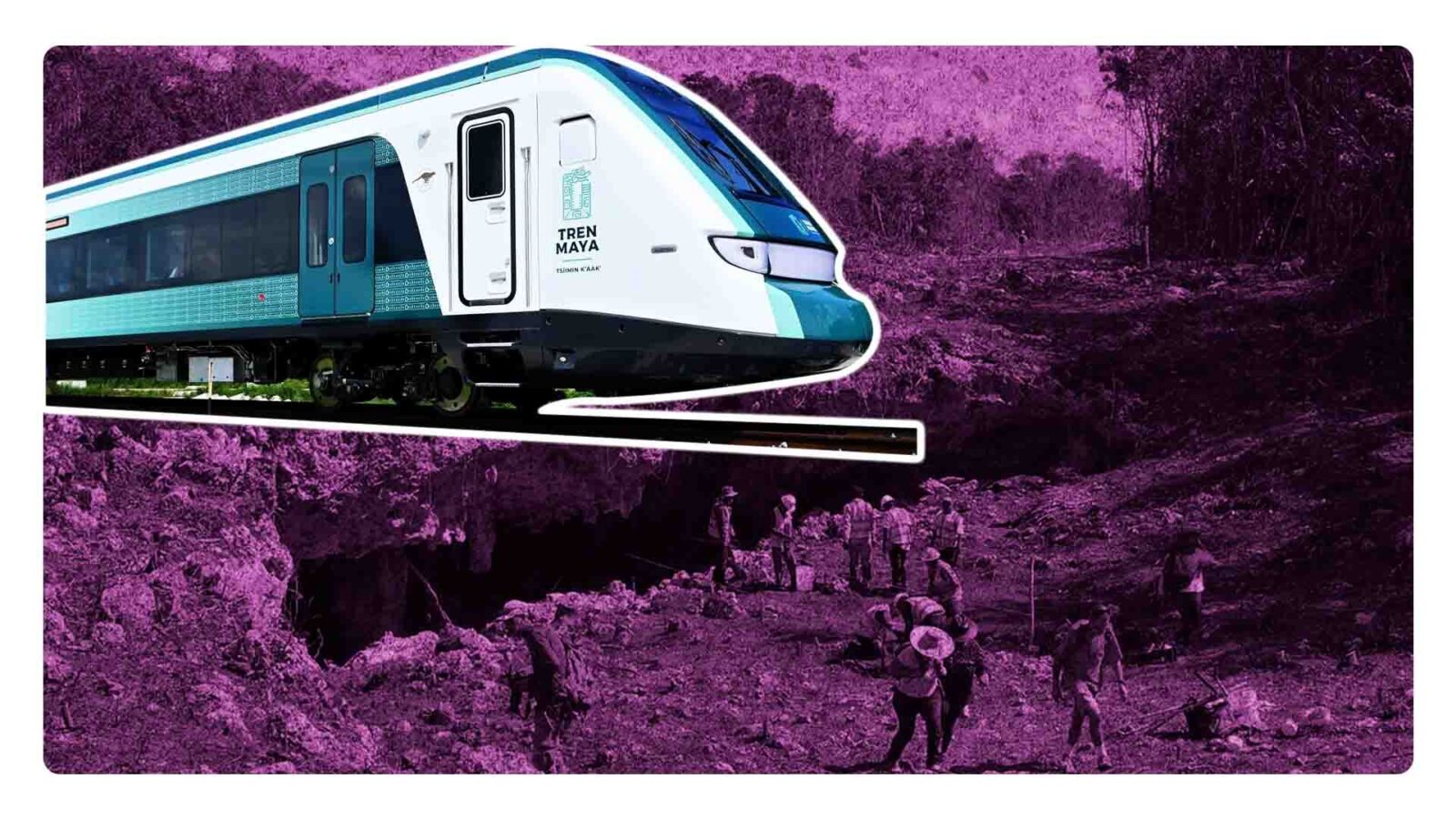 continuan las construcciones del tramo 5 del tren maya pese a la orden del juez de suspender las actividades definitivamente