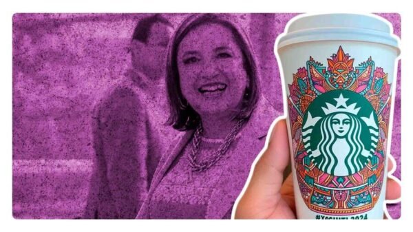 starbucks se deslinda de vaso apoyando a xochitl