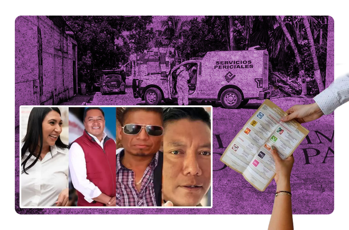 ¿Cuantos asesinatos de candidatos van rumbo a las elecciones de 2024?