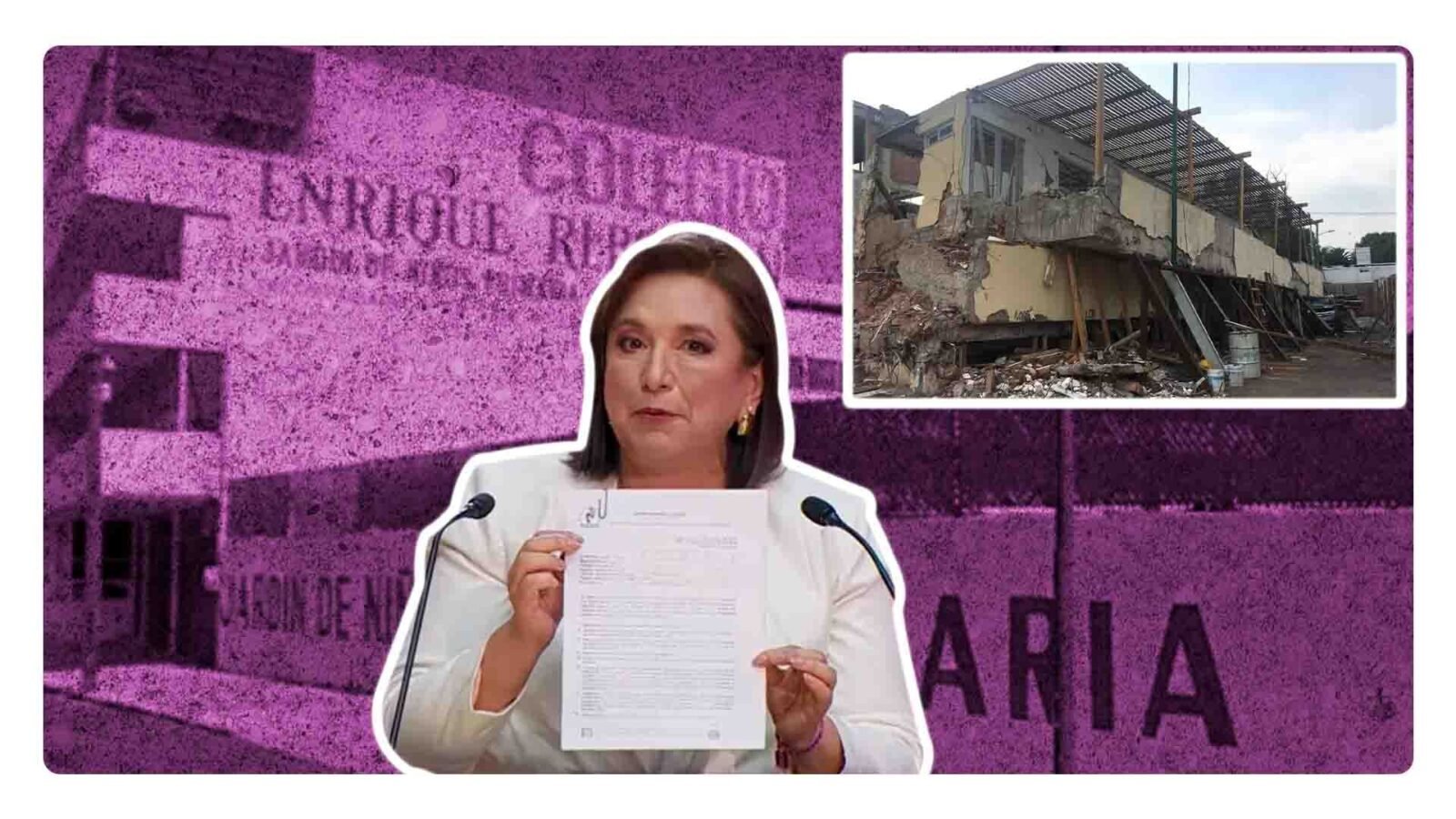 Colegio Rebsamen, victmas y padres piden que no se lucre con la tragedia