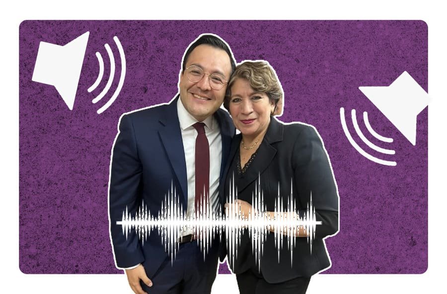 audio de daniel sibaja sobre delfina gómez