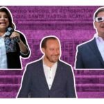 moderadores del debate en el penal de snata martha acatitla