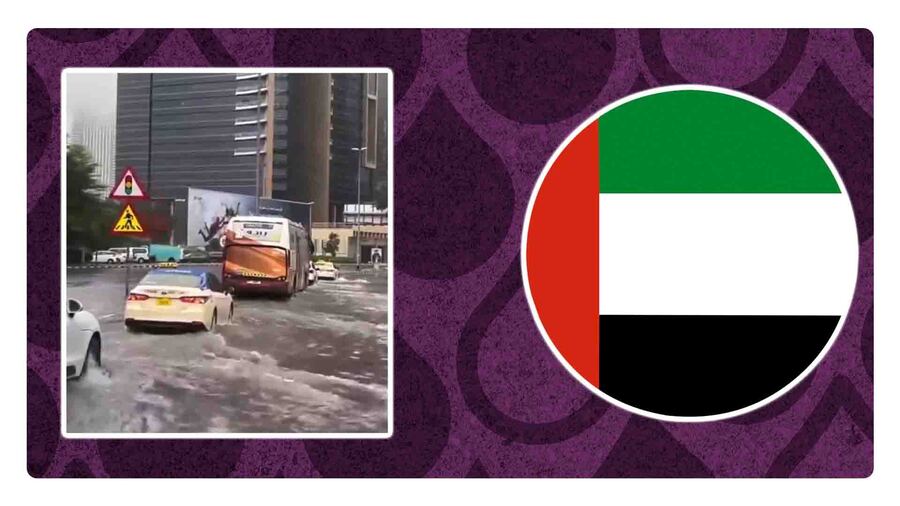 fuertes lluvias en dubai cierran el aeropuerto