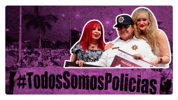 Vuleven a marchar en contra de layda sansores y marcela la jefa de las policia