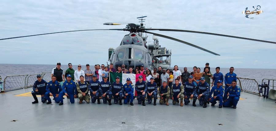 La SRE y SEMAR logran traer de vuelta a 34 personas mexicanas desde Haití ante crisis