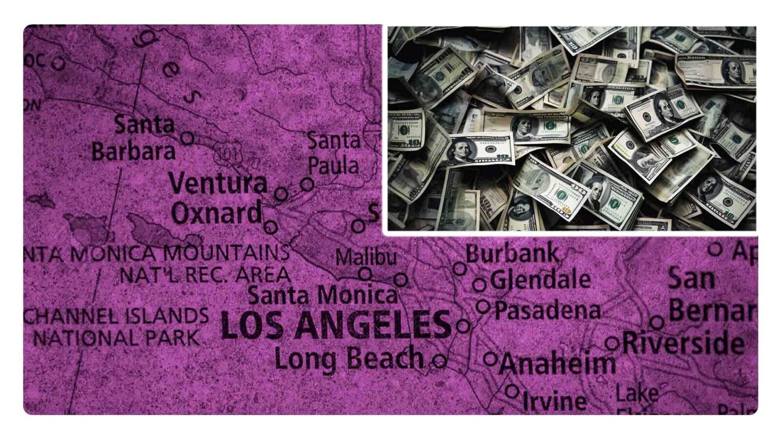 La realidad superó la ficción: Así como en La Casa de Papel, en una bodega en Los Ángeles California, roban 30 millones de dólares en efectivo